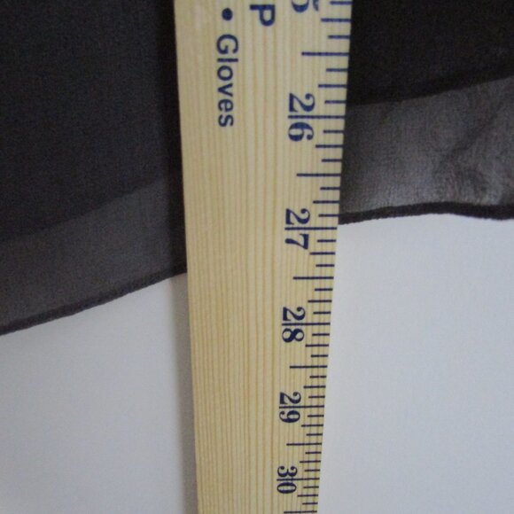 S.I.L.K. Women's Top Medium Gray Oversized Business Casual Silk Office - Picture 6 of 8